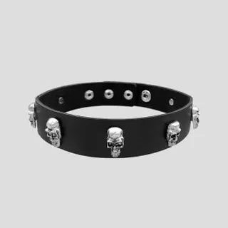 گردنب�ند چوکر اسکلتی مدل 5Skulls کد Frh-774d20