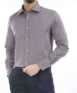 پیراهن مردانه کافه شرت Cafe Shirt کد1335