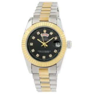 ساعت م�چی زنانه رولکس ROLEX مدل DAY DATE کد 1085